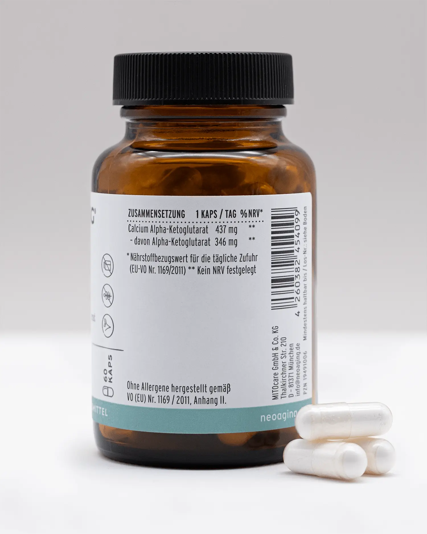 Calcium Alpha-Ketoglutarat Superior 437mg