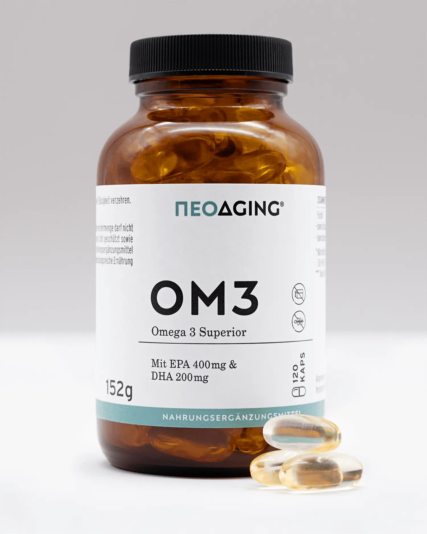 Omega 3 Superior mit EPA 400mg & DHA 200mg