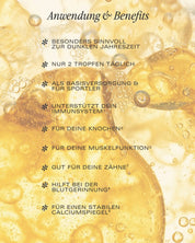 Vitamin D3 & K2 Superior mit 2000 I.E. & MK7 All-Trans