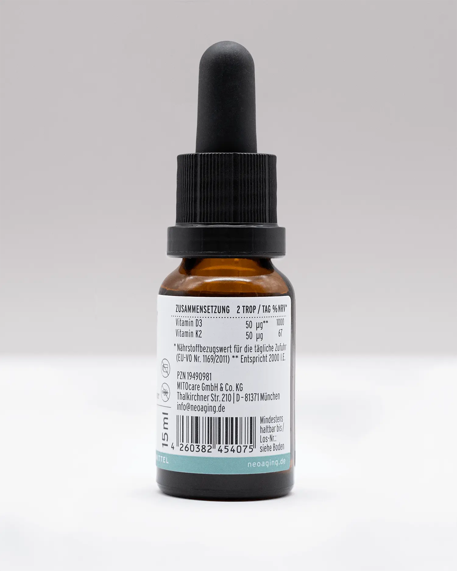 Vitamin D3 & K2 Superior mit 2000 I.E. & MK7 All-Trans