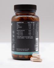 Beauty Complex mit B-Vitaminen, Zink und Silicium von NEOaging Longevity Supplements Produkt Zusammensetzung Tabelle