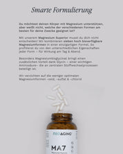 Smarte Formulierung erklärung Magnesium Superior 7 Magnesiumverbindungen NEOaging 