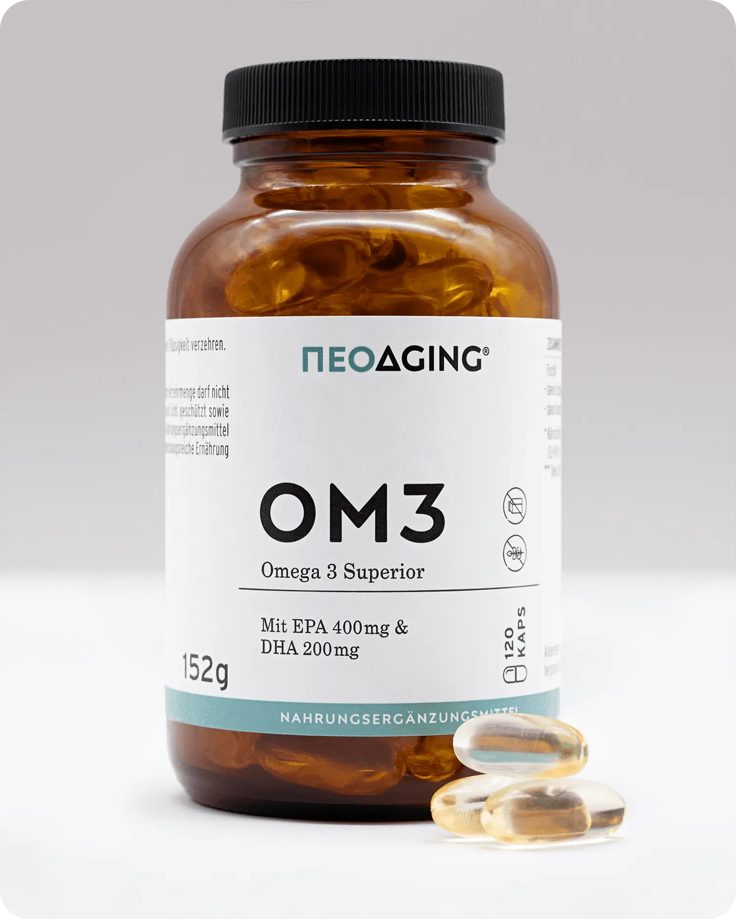 Omega 3 Superior mit EPA 400mg & DHA 200mg