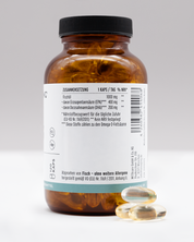 Omega 3 Superior Premium Omega 3 Öl Epax Standard NEOaging Longevity Supplements Produkt Zusammensetzung