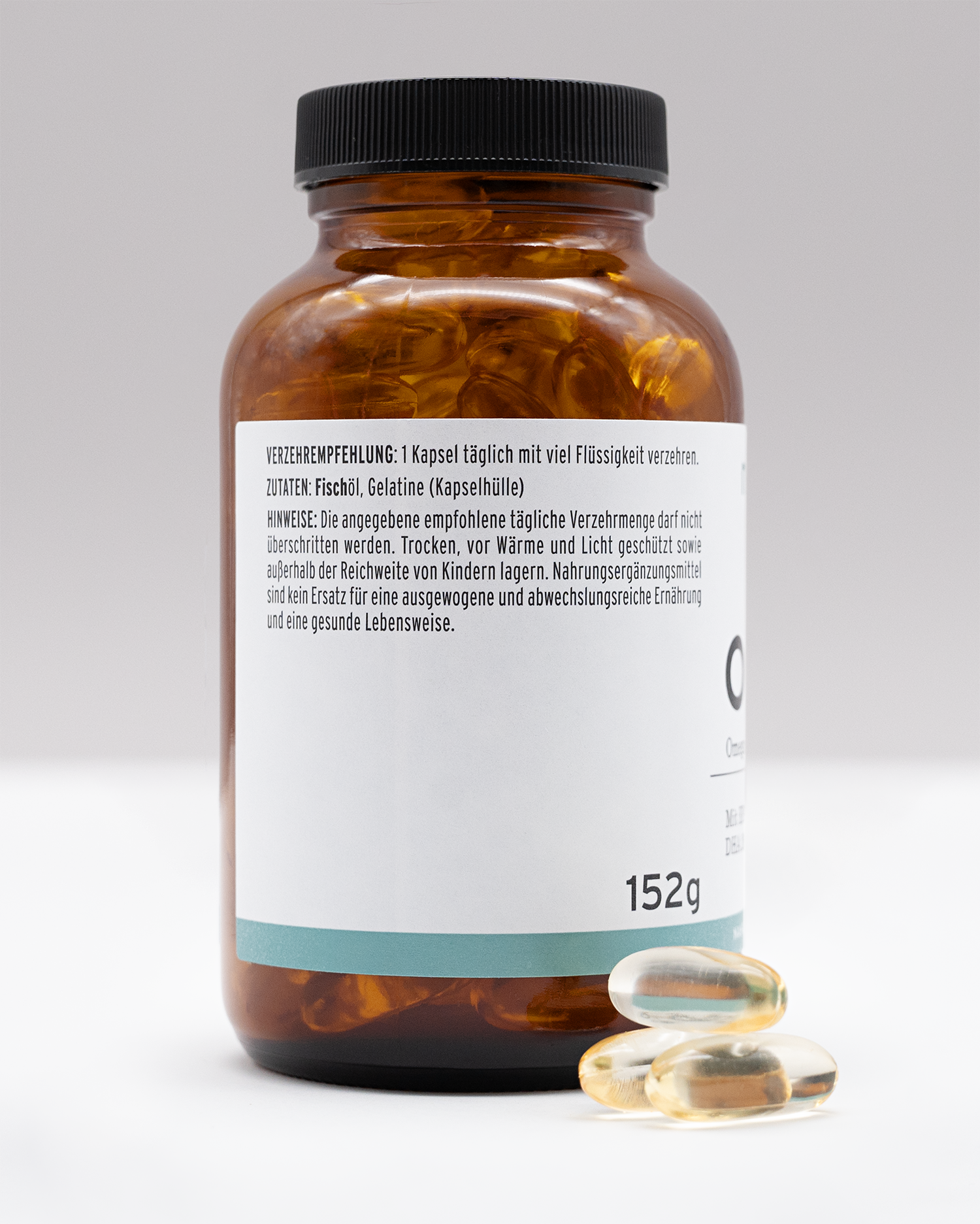 Omega 3 Superior Premium Omega 3 Öl Epax Standard NEOaging Longevity Supplements Produkt Zutatenliste
