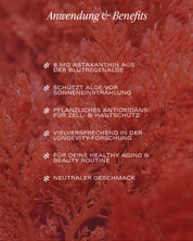 Anwendung Benefits Astaxanthin Blutregenalge NEOaging Astaxanthin Superior