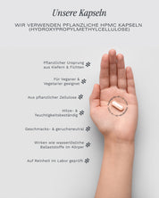 NEOaging Supplements Kapsel Info zu HPMC Cellulose Kapseln Vorteile größe 00